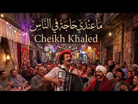 Cheb Khaled Ma Andi رائعة الشاب خالد ما عندي حاجة في الناس بروح مصرية ولمسة أكورديون عالمية