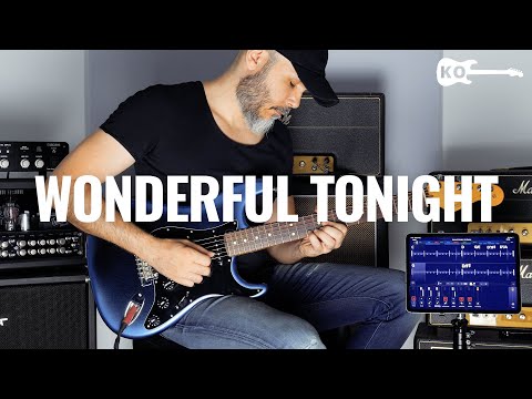 Eric Clapton Wonderful Tonight Electric Guitar Cover By Kfir Ochaion Jamzone App