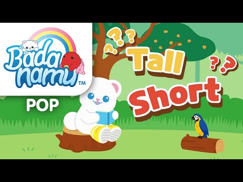Tall And Short Math Song L Nursery Rhymes Kids Songs