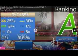 Osu Mania Hige Driver Join SELEN Dadadadadadadadadada Insane 4K