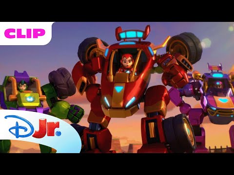 Rock Battle Wtih Ultron Marvel S Iron Man And His Awesome Friends Disneyjr X MarvelHQ