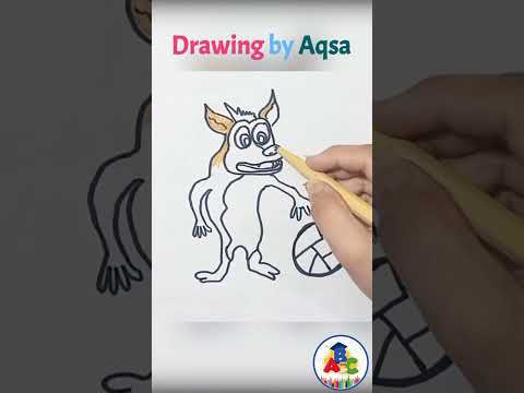 Harchi Drawing From Oscar Oasis Cartoon