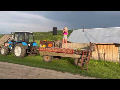 Концерт на телеге