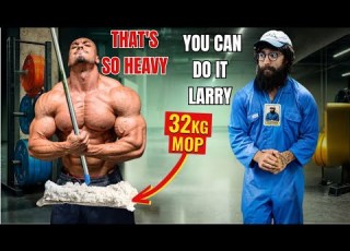 They Mocked The Cleaner Until He Lifted 32kg With A Mop Anatoly Gym Prank
