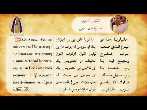 لحن هللويا فاي بيه بي المعلم ابراهيم عياد