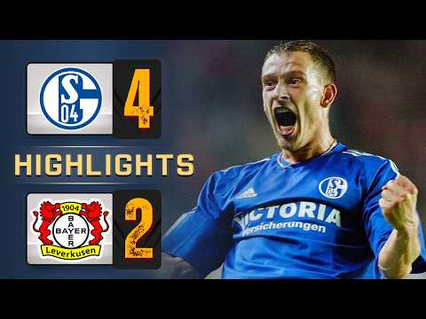 FC Schalke 04 Vs Bayer Leverkusen S04 Königsblau Ist Meister DFB Pokal Finale 2001 02