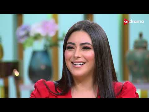 نهى عابدين ولأول مرة بتحكي عن حياتها الشخصية معكم منى الشاذلي