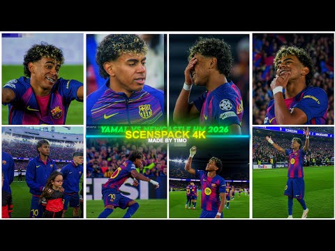Lamine Yamal Vs Newcastle At Home 2026 RARE CLIPS SCENEPACK 4K With AE CC And TOPAZ