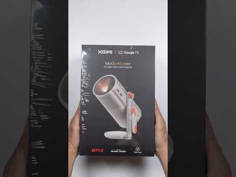 XGIMI MoGo 4 Laser Portable Projector Unboxing