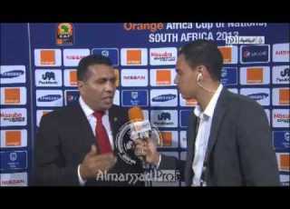  تصريح الطاوسي عقب الإقصاء من كأس إفريقيا 2013