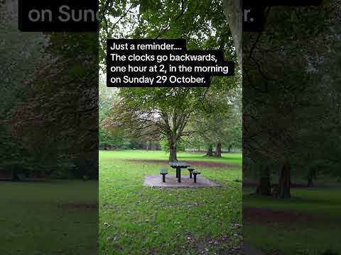 Just A Reminder The Clocks Go Backwards One Hour At 2am On Sunday 29 October Foryou Foryou