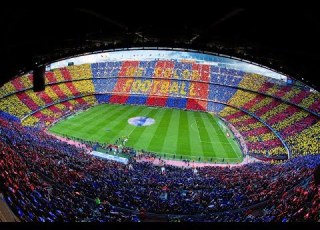  BARÇA 5 1 MADRID The Mosaic And The Anthem Before ElClasico