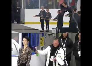 YUZURU HANYU REACTING TO DORKY JUN HWAN CHA ADORABLE AT AUTUMN CLASSIC 2018