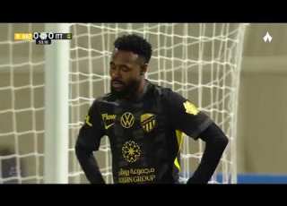  ملخص مباراة الاتحاد والحزم 1 1