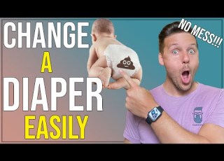  How To Change A Baby S Diaper W NO MESS Diaper Changing Tips