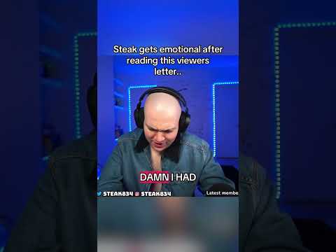 Steak CRIES After Reading This Viewers Letter
