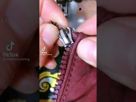 تركيب سحاب بشكل بسيط وسهل