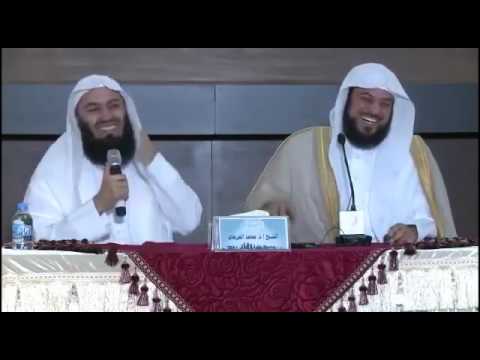 موقف طريف للشيخ العريفي مع مفتي اسماعيل منك