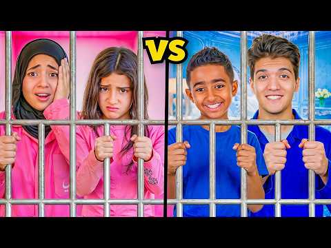 تحدي سجن الازرار يحددلنا مصروف العيد الولاد ضد البنات