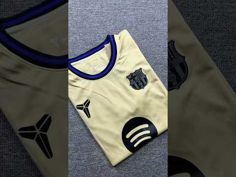 25 26 Barcelona Home Jersey Special Edition This Is A Good Unboxing Video Barcelona Jersey Shirt