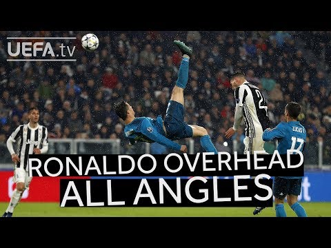 CRISTIANO RONALDO OVERHEAD KICK FROM ALL ANGLES