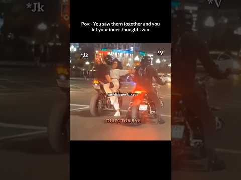 I M Obsessed With This Bts Jungkook Taehyung Taekook Shorts Biker Edit Directorsae