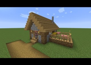 How To Build A Minecraft Village Butcher Shop 1 1 14 Plains