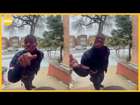 Mailman Goes Viral After Singing For Woman Who Lost Her Husband