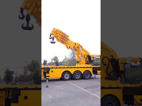SHENBAI CHANGXING 260T 5 Axle Truck Crane With Remote Control