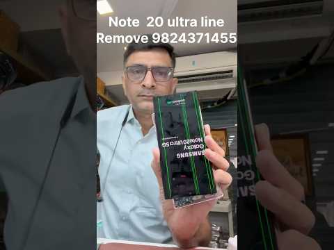 Samsung Note20 Ultra Line Remove Mobile Screen Line Repair Mobile Display Green Line Repair