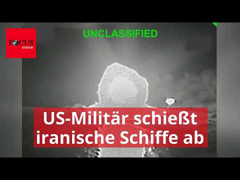 Video Zeigt Wie US Militär Iranische Schiffe Abschießt