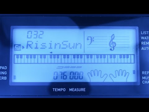 House Of The Rising Sun Casio Demo Songs 32