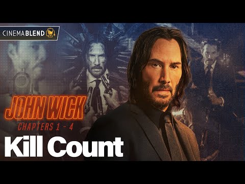 John Wick Kill Counter Chapter 1 Chapter 2 Chapter 3 Chapter 4