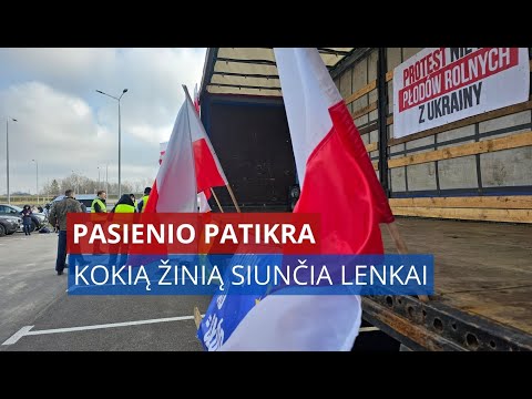 Pasienio Patikra Kokią žinią Siunčia Lenkai