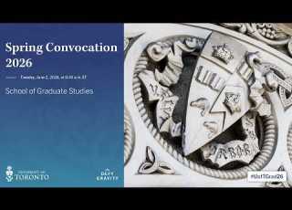 School Of Graduate Studies Spring 2026 Convocation