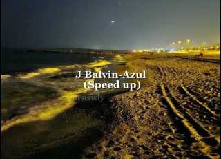  J Balvin Azul Speed Up Drnswly