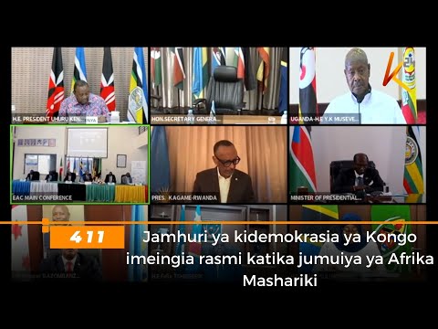 Jamhuri Ya Kidemokrasia Ya Kongo Imeingia Rasmi Katika Jumuiya Ya Afrika Mashariki Jamhuri Ya Kidemokrasia Ya Kongo Imeingia Rasmi Katika Jumuiya Ya Afrika Mashariki