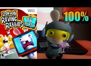 Rayman Raving Rabbids TV Party 22 100 Wii Longplay