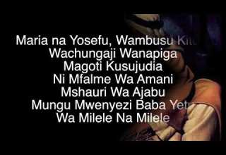 Lala Kitoto Cha Mbingu St Peter Oysterbay Lyrics