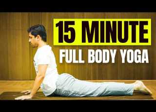  Full Body Yoga In 15 Minutes For Busy Mornings Saurabh Bothra Yoga