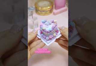 Create Magic Transform Our Pastel Clay Into A Mini Cake Masterpiece Handmade Cakes Crafts