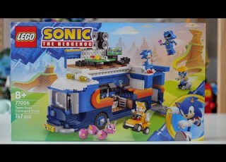  LEGO Sonic The Hedgehog 77006 Team Sonic Command Truck Speed Build