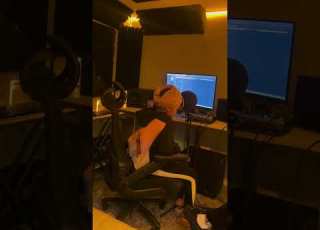 Zee Nxumalo Spotted In Studio With Uncle Waffles