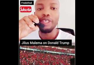 Jilus Malema On Donald Trump Subscribe