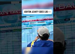 Best RB On Planet Earth Ashton Jeanty At 1 06