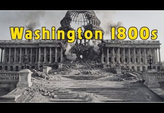Washington 1814 The Day Burned To Ash AI Reconstruction