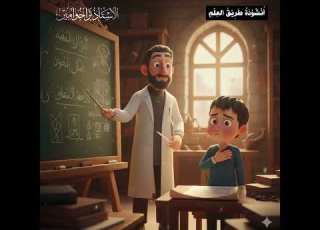 أنشودة طريق العلم السنة الخامسة ابتدائي التعليم النص المنطوق الجزائر