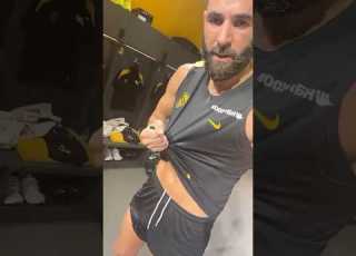 كريم بنزيما يظهر بهذا المقطع بعد تمارين قاسيه ويقول سأعود قريب ا بنزيما Shorts