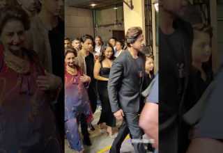 Shahrukh Khan Gauri Khan Aryan Khan And Abram Khan Shahrukh Aryankhan Gaurikhan Viral Shorts