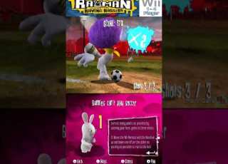 Bunnies Can T Play Soccer Rayman Raving Rabbids Minigames Mainin Game